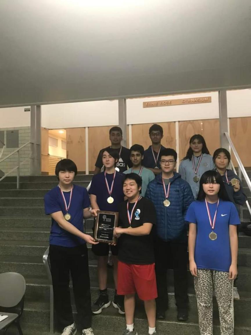 IHS Ping Pong team wins 2023 High School Table Tennis Championships